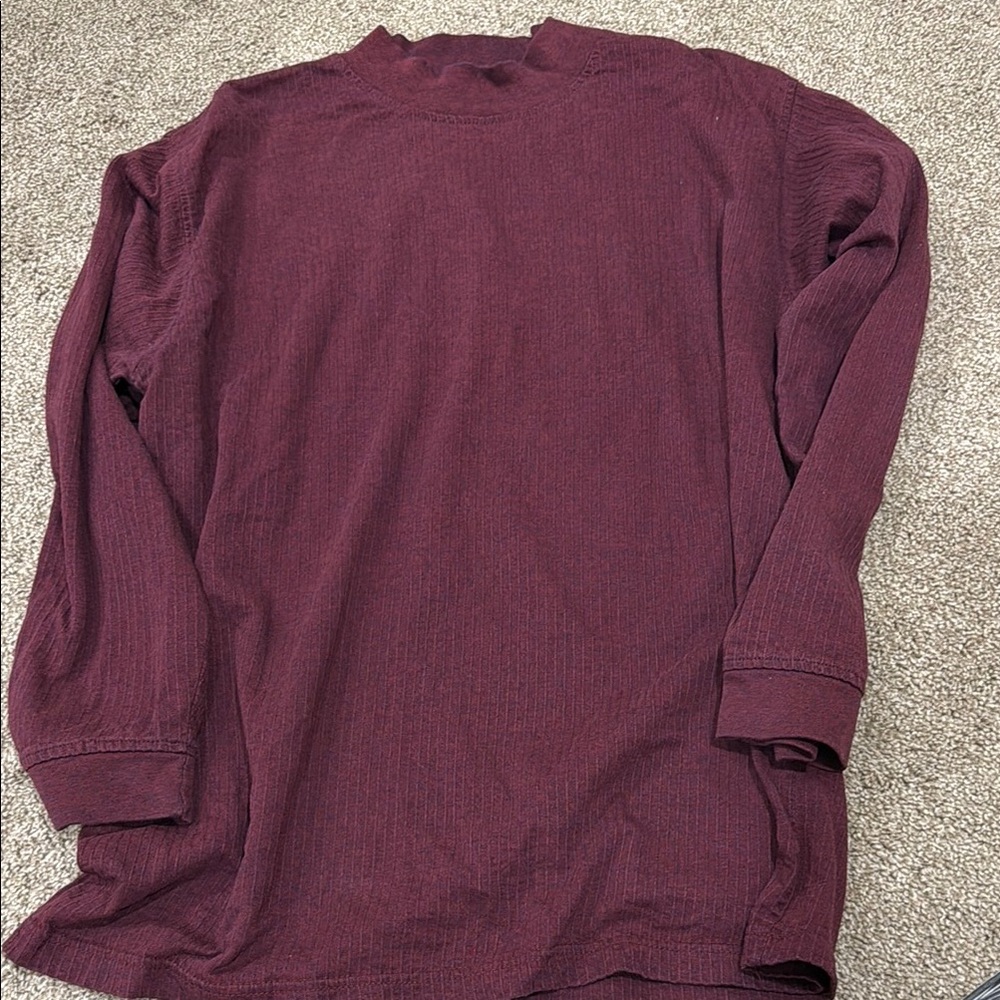 Men's vintage basic concepts mock neck